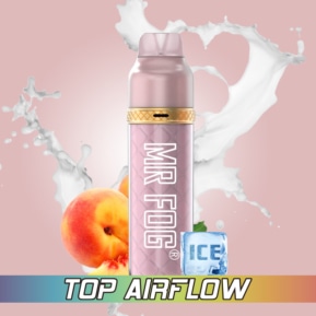 Peach Ice By MR FOG MAX AIR 3000 Puffs Disposable Pod