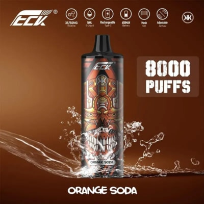 Orange Soda By ENERGY Disposable Pod 8000 Puffs