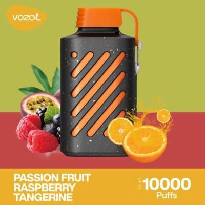 Passionfruit Raspberry Tangerine By VOZOL Gear 10000 Puffs Disposable Pod