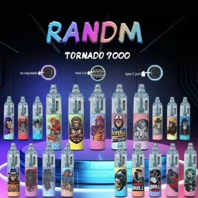 RandM TORNADO Disposable Pod 7000 Puffs (3Pcs Bundle)