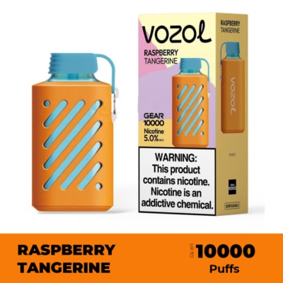 Raspberry Tangerine By VOZOL Gear 10000 Puffs Disposable Pod
