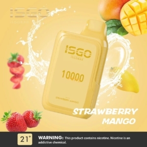 Strawberry Mango By ISGO Bar Disposable Pod 10000 Puffs
