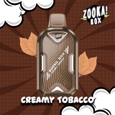 Creamy Tobacco ZOOKA BOX By BAZOOKA 7000 Puffs Disposable Pod