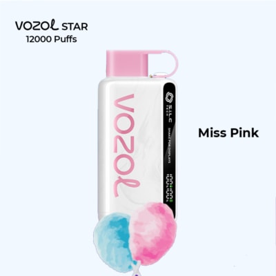 Miss Pink By VOZOL STAR 12000 Puffs Disposable Pod