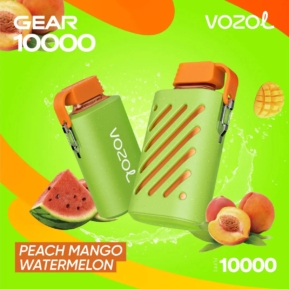 Peach Mango Watermelon By VOZOL Gear 10000 Puffs Disposable Pod