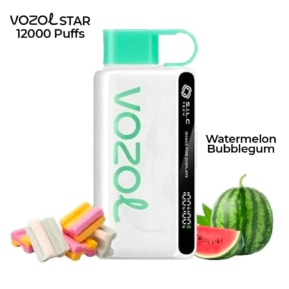 Watermelon Bubblegum By VOZOL STAR 12000 Puffs Disposable Pod