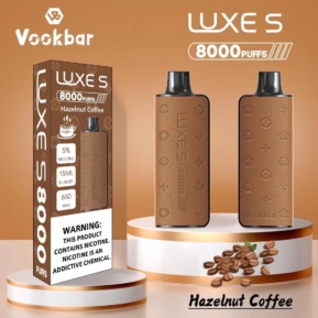 Hazelnut Coffee By Vookbar Luxe S Disposable Pod 8000 Puffs