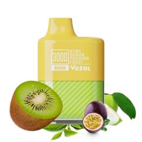 Kiwi Passionfruit Guava By VOZOL Alien 3000 Puffs Disposable Pod