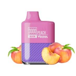Peach By VOZOL Alien 3000 Puffs Disposable Pod