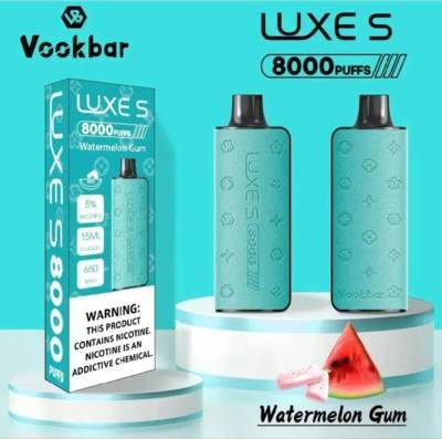 Watermelon Gum By Vookbar Luxe S Disposable Pod 8000 Puffs