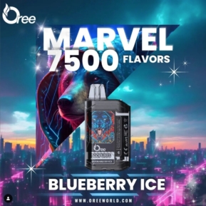 Blueberry Ice By Oree Marvel Disposable Pod 7500 Puffs