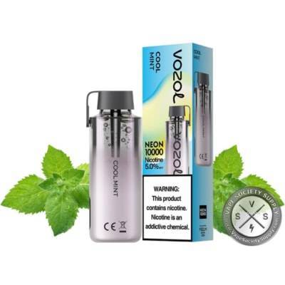 Cool Mint By VOZOL Neon 10000 Puffs Disposable Pod