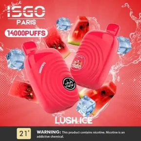 Lush Ice By ISGO Paris 14000 Puffs Disposable Pod