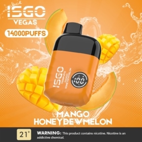 Mango Honeydew Melon By ISGO Vegas 14000 Puffs Disposable Pod