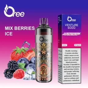 Mix Berries Ice By Oree Venture Disposable Pod 6000 Puffs