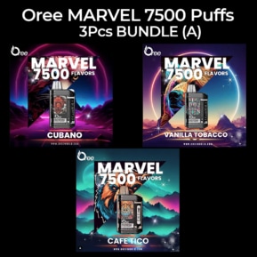 Oree Marvel Disposable Pod 7500 Puffs (3Pcs Bundle) A