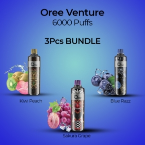 Oree Venture Disposable Pod 6000 Puffs (3Pcs Bundle)