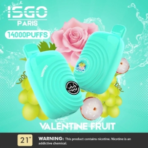 Valentine Fruit By ISGO Paris 14000 Puffs Disposable Pod