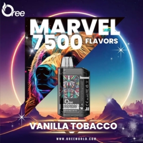 Vanilla Tobacco By Oree Marvel Disposable Pod 7500 Puffs