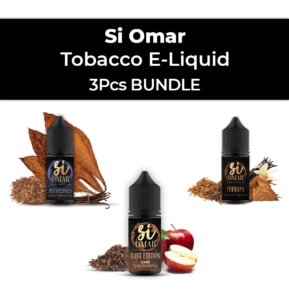 Si Omar Tobacco E-Liquid (3Pcs Bundle)