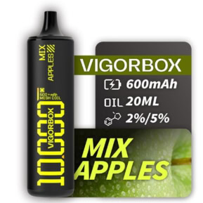 Double Apple By VIGORBOX Disposable Pod 10000 Puffs