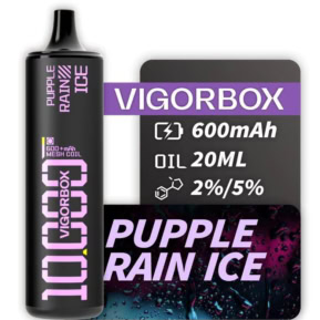Purple Rain Ice By VIGORBOX Disposable Pod 10000 Puffs