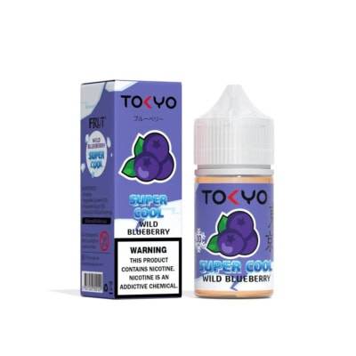 Super Cool Wild Blueberry SaltNic By Tokyo