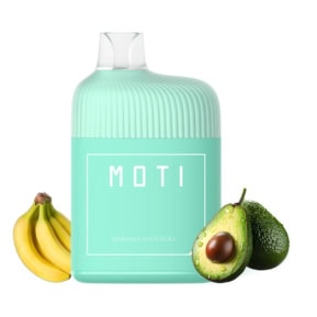 Banana Avocado By MOTI BOX Disposable Pod 7000 Puffs