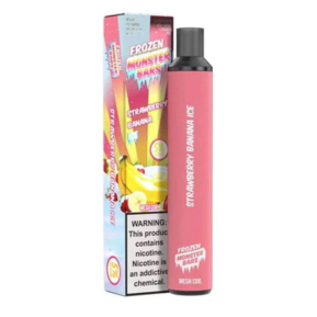 Strawberry Banana Ice By Monster Bars Disposable Pod 3500 Puffs