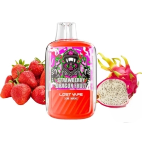 Strawberry Dragon Fruit By Lost Vape Orion Bar Disposable Pod OB5500 Puffs