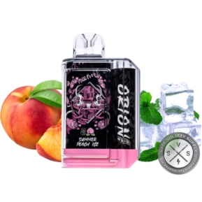 Summer Peach Ice By Lost Vape Orion Bar Disposable Pod 7500 Puffs