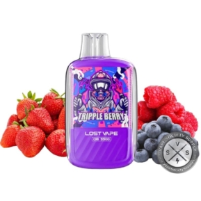 Triple Berry By Lost Vape Orion Bar Disposable Pod OB5500 Puffs