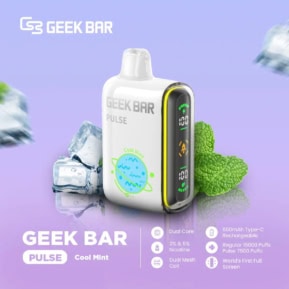 Cool Mint By GEEK BAR PULSE 15000 Puffs Disposable Pod
