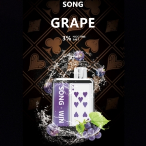 Grape By SONG Win Series 9000 Puffs Disposable Pod
