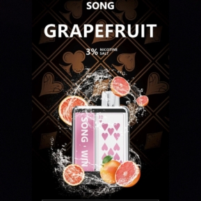 Grapefruit By SONG Win Series 9000 Puffs Disposable Pod