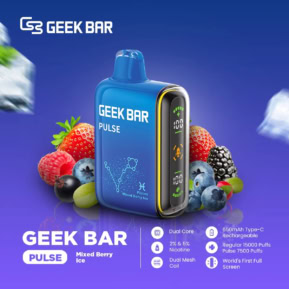 Mixed Berry Ice By GEEK BAR PULSE 15000 Puffs Disposable Pod