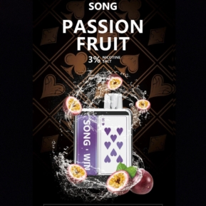 Passion Fruit By SONG Win Series 9000 Puffs Disposable Pod