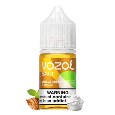 Vanilla Cream Tobacco SaltNic By VOZOL