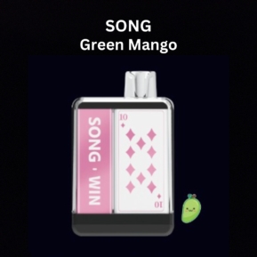 Green Mango By SONG Win Series 9000 Puffs Disposable Pod