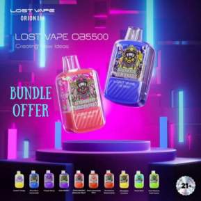 Lost Vape Orion Bar Disposable Pod OB5500 Puffs Bundle Offer