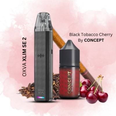 OXVA XLIM SE2 Voice Edition + Black Tobacco Cherry By CONCEPT