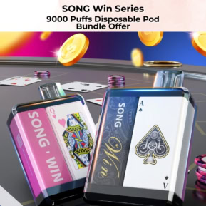 SONG Win Series 9000 Puffs Disposable Pod Bundle Offer