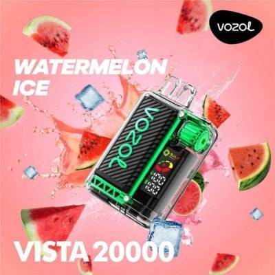 Watermelon Bubble Gum By VOZOL VISTA 20000 Puffs Disposable Pod