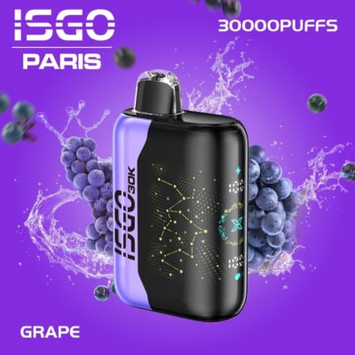 Grape By ISGO Paris X 30000 Puffs Disposable Pod