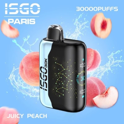 Juicy Peach By ISGO Paris X 30000 Puffs Disposable Pod