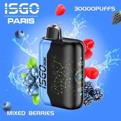 Mixed Berries By ISGO Paris X 30000 Puffs Disposable Pod