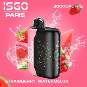 Strawberry Watermelon By ISGO Paris X 30000 Puffs Disposable Pod