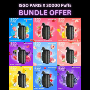 ISGO Paris X 30000 Puffs Disposable Pod Bundle Offer