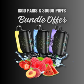 ISGO Paris X 30000 Puffs Disposable Pod Bundle Offer