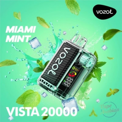 Miami Mint By VOZOL VISTA 20000 Puffs Disposable Pod